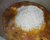 A picture of step 4 of Beef yakhni pulao.