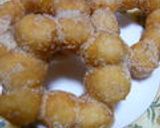 A picture of step 8 of Doughnut Rings No.1 Kinako.