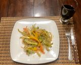 Foto del paso 5 de la receta: Fideos chinos con vegetales