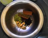 A picture of step 1 of Kashmiri Chai pink Chai Kashmiri kesar chai.