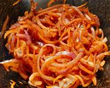 कांदा भजी (kanda bhaji recipe in marathi) रेसिपी स्टेप 3 फोटो 