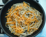 A picture of step 4 of Tasty Burdock Root and Carrot Kinpira.