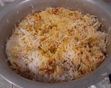 A picture of step 8 of Aroma Chicken Biryani 🥘.