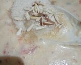 A picture of step 3 of Carrot Phirni.