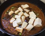 รูปขั้นตอนการทำที่ 5 ของ หม่าโผโต้วฝุ (ผัดเต้าหู้เสฉวน)