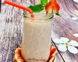 Hình bước làm 2 của món Sinh Tố Dâu 🍓🍓🍓