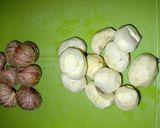 A picture of step 4 of Chestnut Rice.