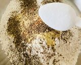 A picture of step 2 of Wheat flour farsi puri.