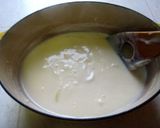 A picture of step 4 of Soy Milk Gratin with Oyster and Spinach.