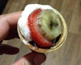 A picture of step 3 of Camping Cones work in the oven too!.