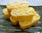 A picture of step 8 of Tamagoyaki with Rakkyo Pickles For Bento or Breakfast.