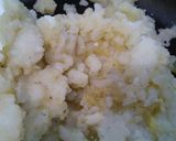 A picture of step 3 of Causa Limeña (salmon).