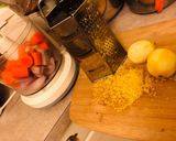 Hình bước làm 2 của món Gà viên / healthy