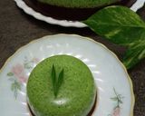 Foto langkah ke 3 dari resep Puding Lumut Lapis Coklat.