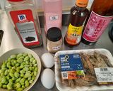 蝦仁毛豆炒蛋的食譜步驟1照片