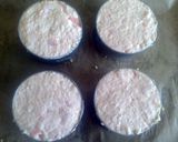 A picture of step 6 of Sig's prawn cheesecake.