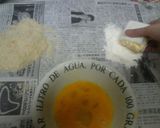 A picture of step 6 of Voluminous! Fried Hanpen Stuffed with Egg.