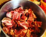 A picture of step 1 of Sweet & Sour Pork.