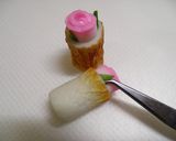 A picture of step 10 of Kamaboko Fish Cake Roses in Cheese Chikuwa - A Charaben Side Dish.