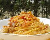 A picture of step 16 of Easy Restaurant-Quality Tomato Cream Pasta.
