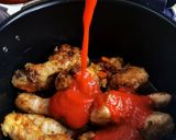 Une image de l'étape 4 de Poulet Basquaise.