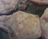 A picture of step 2 of Crockpot pork chops with brown gravy.