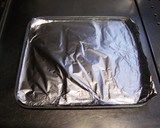 A picture of step 2 of Toasted Onigiri with Leftover Rice.