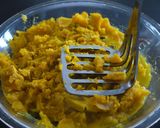 A picture of step 4 of No-Bake Kabocha Tart.