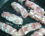 A picture of step 4 of Pork and Pickled Plum Cheese Rolls.