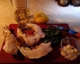 A picture of step 1 of Lobster Scampi With Angel Hair Starter.