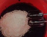 A picture of step 5 of Chocolate lava cake.