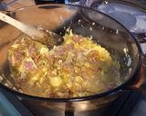Une image de l'étape 8 de Courgettes rondes en cocotte farcies chair à saucisse et épices.