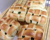 A picture of step 10 of Braided Bread Filled with Sweetened Beans.