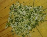 Foto del paso 2 de la receta: Niño emvuelto al verdeo con papas a la española!!!