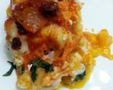 Baked cheesy breakfast(carrot and eggs)meatless recipe step 7 photo