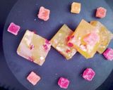 A picture of step 6 of Corn flour halwa.