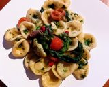 Foto del passaggio 7 della ricetta Orecchiette con le cime di rapa