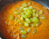 A picture of step 4 of Angoor kakdi ki sabji.