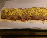 A picture of step 7 of Taco Bread.