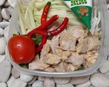 Foto langkah ke 1 dari resep Sayur Lodeh Labu Siam dan Tempe Segar.