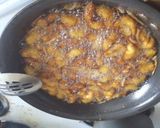 A picture of step 6 of Alloco( Fried Plantains).
