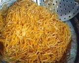 A picture of step 1 of Meethi seviyan.