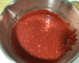 Foto del paso 2 de la receta: Tarta Red Velvet con sorpresa de piñata de cumpleaños