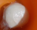 A picture of step 4 of Fruits cream eggless tart.
