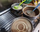 Foto langkah ke 3 dari resep Puding Roti Zebra♡.