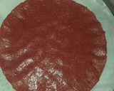 Foto del paso 4 de la receta: Tarta fresca con forma de sandía 🍉🍉🍉