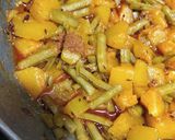 A picture of step 5 of Pumpkin guvar sabji.
