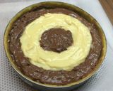Une image de l'étape 8 de Flan pâtissier bicolore, vanille chocolat.