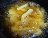 A picture of step 1 of Cheesy Fries wraps.
