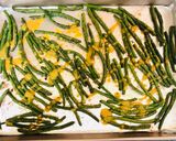 A picture of step 6 of Lemon Mustard Roasted Green Beans.